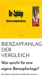 Mobile Screenshot of bier-zapfanlage.at